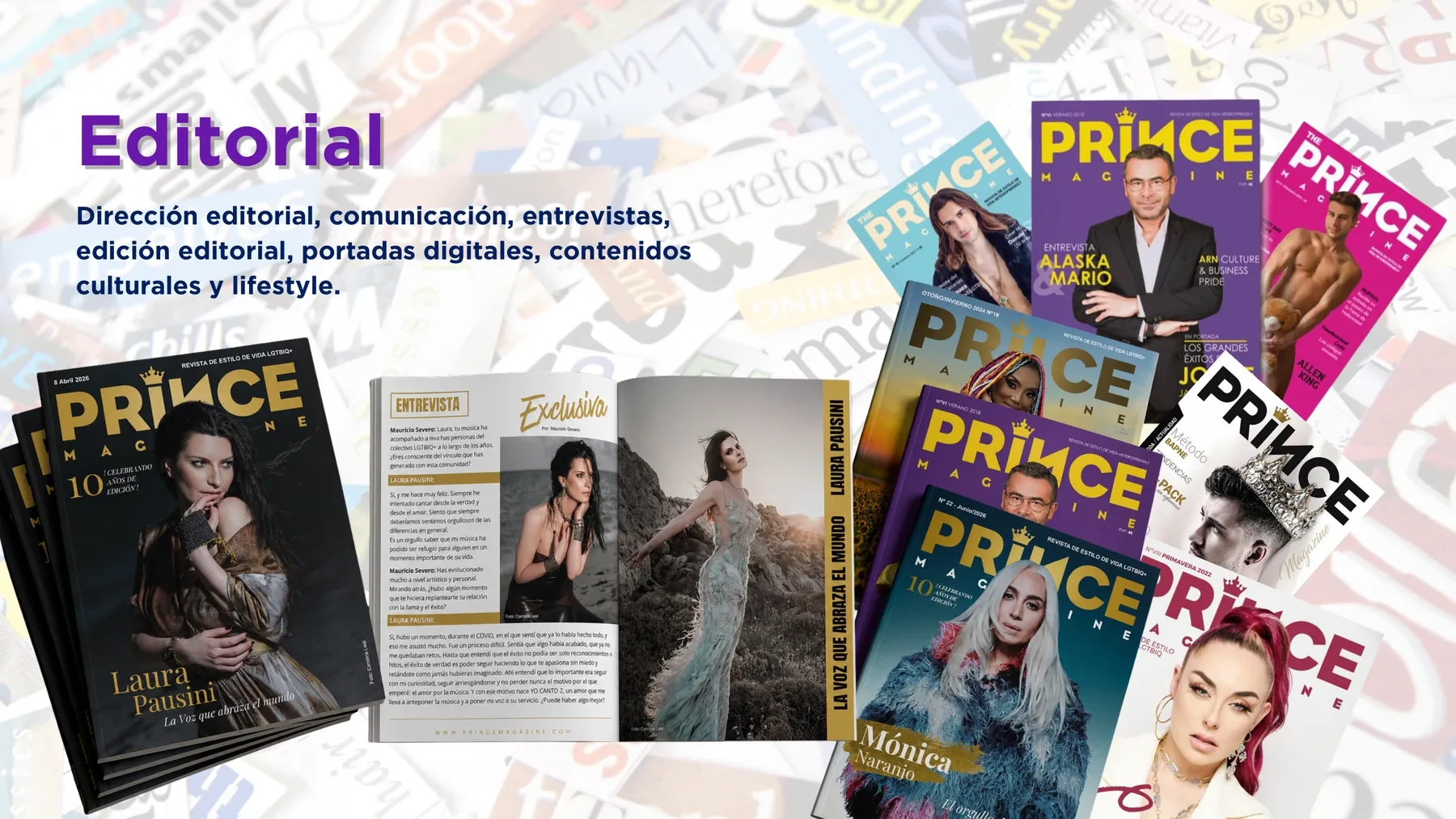 Prince Magazine, proyecto editorial Edan Creative Agency